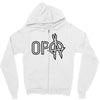 opa logo Zipper Hoodie
