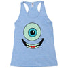 mike wazowski monstres Racerback Tank