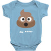 cute poo Baby Bodysuit
