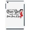 i'm that crazy girl who loves betty boop a lot iPad Mini