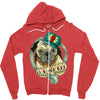 PUG LIFE Zipper Hoodie