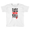 Keep Calm And Kill Zombies Toddler T-shirt
