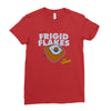 frigid flakes Ladies Fitted T-Shirt