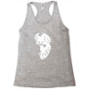 halloween hockey mask Racerback Tank