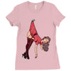 pin up girl Ladies Fitted T-Shirt