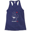 pregnant rex Racerback Tank