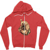 Guclu Ayı Zipper Hoodie