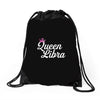 queen libra Drawstring Bags