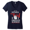 embrace science Women's V-Neck T-Shirt