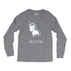 stabby the unicorn Long Sleeve Shirts