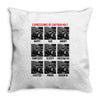expressions of captain holt Throw Pillow