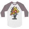 pizza 3/4 Sleeve Shirt
