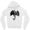 toothless on your back Zipper Hoodie
