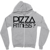 pizza fitness Zipper Hoodie