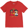 paper burgers V-Neck Tee