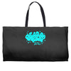 pleasure town Weekender Totes