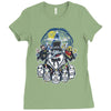 penguin time Ladies Fitted T-Shirt