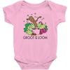 groot of the loom Baby Bodysuit
