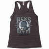 rex's gym Racerback Tank