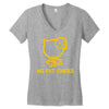 no fat chicks Women's V-Neck T-Shirt