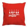 choose your weapon Throw Pillow