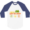camp fire swamp 3/4 Sleeve Shirt