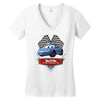 mom sally Women's V-Neck T-Shirt
