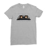 shotgun shuts his cakehole Ladies Fitted T-Shirt