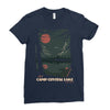 camp crystal lake Ladies Fitted T-Shirt