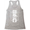 v2 eat sleep computer mouse Racerback Tank