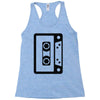 retro cassette Racerback Tank