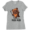 nub nub Ladies Fitted T-Shirt