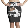 pawsitive catitude Pencil Skirts