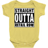straight outta retail row Baby Bodysuit