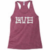 love dogs Racerback Tank