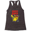 super pika bros Racerback Tank