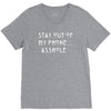 stay out of my phone V-Neck Tee