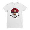 schrodinger ball Ladies Fitted T-Shirt