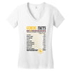 Gemini Facts Servings Per Container Women's V-Neck T-Shirt