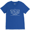 funny tech suppor V-Neck Tee