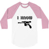 i love you and i know1 3/4 Sleeve Shirt
