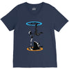 infinite loop V-Neck Tee