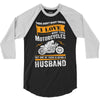 Motorcycles Husband 3/4 Sleeve Shirt