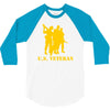us veteran 3/4 Sleeve Shirt