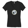 Moon Night Women's V-Neck T-Shirt