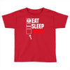 eat sleep jump Toddler T-shirt