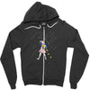 hawkins waffles Zipper Hoodie