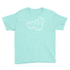 rude hands, ideal gift or birthday present. Youth Tee