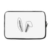 bunny ears Laptop sleeve