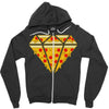 pizzas are forever Zipper Hoodie
